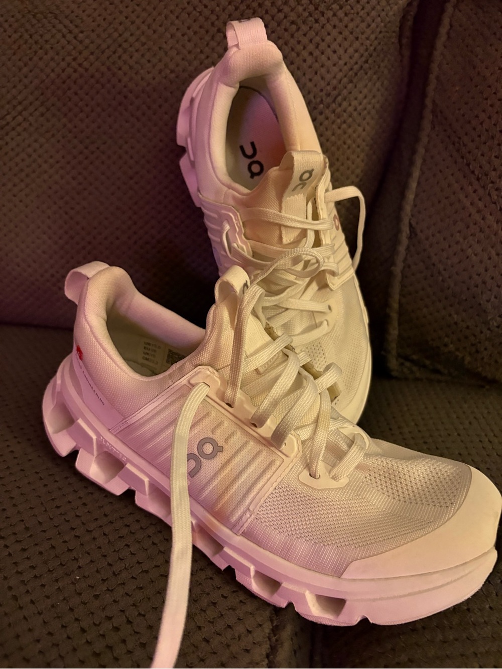 On Running Women's White Cloud-Like Athletic Sneakers